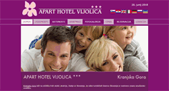 Desktop Screenshot of hotel-vijolica.com